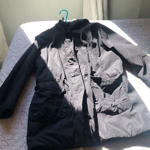 Waterproof Hooded Longline Parka Coat